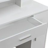 KAPTAFEL - grote spiegel 50x40 cm - wit