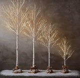 KUNSTBOOM - 150 cm - 120 LED - IP44 - wit