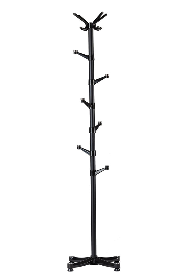 Kapstok - gepoedercoat staal - 180 cm - zwart