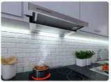 afzuigkap - telescopisch 50cm 200m3/u LED - inox