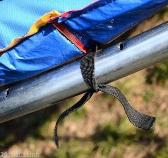 Trampoline randafdekking - Weerbestendig PVC PE - Blauw 305 cm