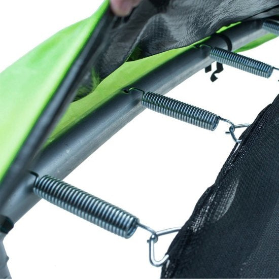 Trampoline rand - robuust PVC en PE - 305 cm groen