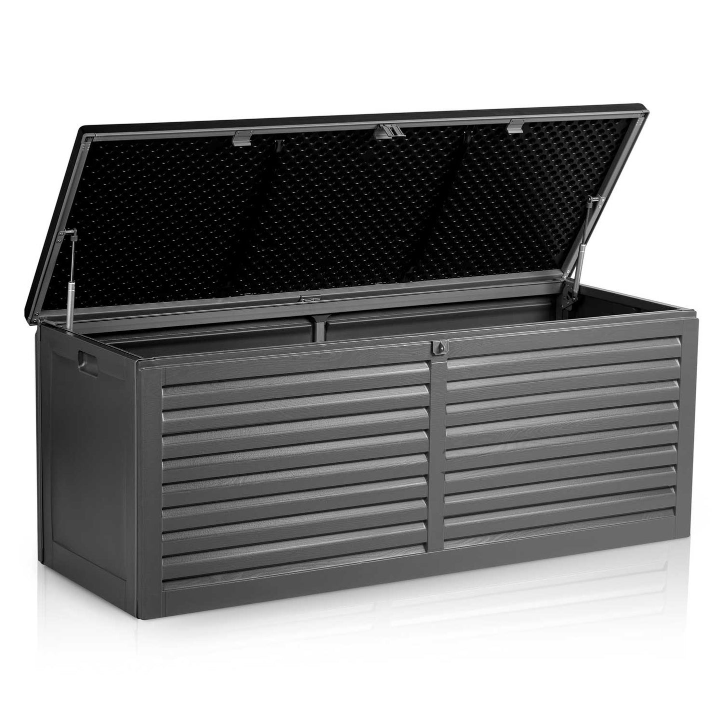 Kussenbox - Weerbestendig Kunststof - 390L - Zwart