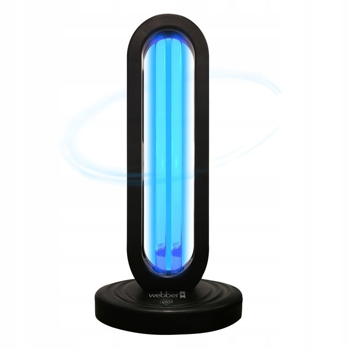 UV-C lamp - ozonisatiefunctie, instelbare timer, afstandsbediening - zwart