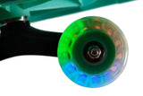Wiggle-car - led-verlichte wielen - groen
