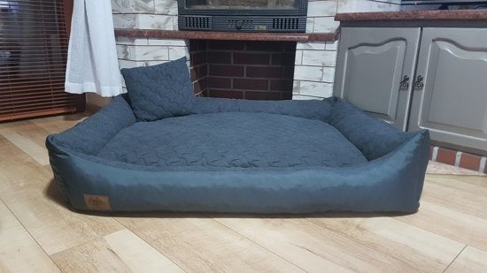 Hondenbed - waterdicht, wasbaar, krasvrij - 120x90 cm antraciet