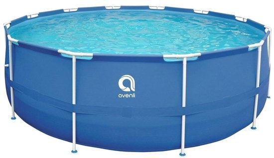 Opzetzwembad - 450x122cm Met Pomp - Blauw