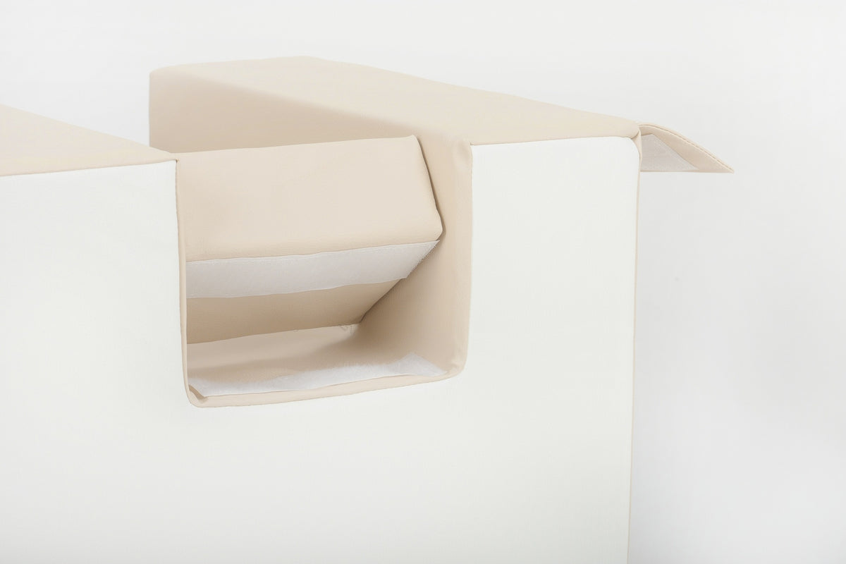 Foam Blokken Speelset - 7 Delen - T2130 Schuim - Beige/Wit