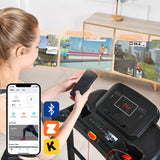 LOOPBAND - 1.5HP Motor - Inklapbaar - Bluetooth - 400x1100mm - Zwart