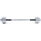 Dumbellset - 30 kg Chroom Gietijzer - Chroom