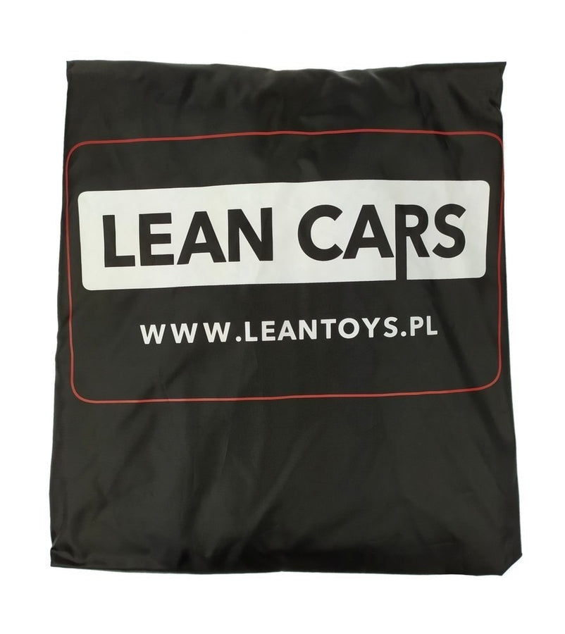 Autohoes - waterbestendig en flexibel polyester - zwart/maat L