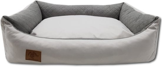 Hondenmand - wasbare hoes - waterdicht - antislip - lichtgrijs - 100x70 cm