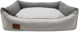 Hondenmand - wasbare hoes - waterdicht - antislip - lichtgrijs - 100x70 cm