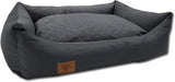 hondenmand - waterdicht - wasbaar - anti slip - donker antraciet - 100x70 cm