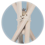 TIPI TENTSTABILISATOR - Hout en Metaal - 122 mm