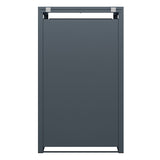 CONTAINER OMBouw - Geschikt voor 240L - Antraciet/Houtlook