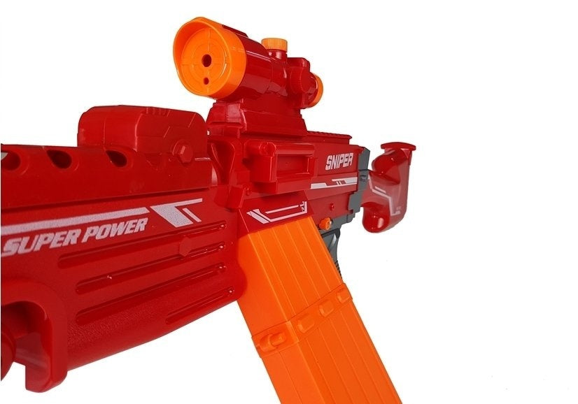 speelgoed geweer - 20 foam pijltjes - rood