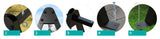 Schommelframe - 3-in-1 Multifunctioneel - Zwart