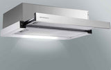 afzuigkap - telescopisch 50cm 200m3/u LED - inox