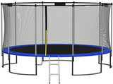 Trampoline rand - robuust en weerbestendig - blauw/366 cm