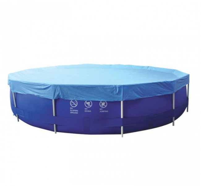 Opzetzwembad - 450 cm Diameter, 90 cm Hoogte, Inclusief Pomp en Accessoires - Sirocco Blauw