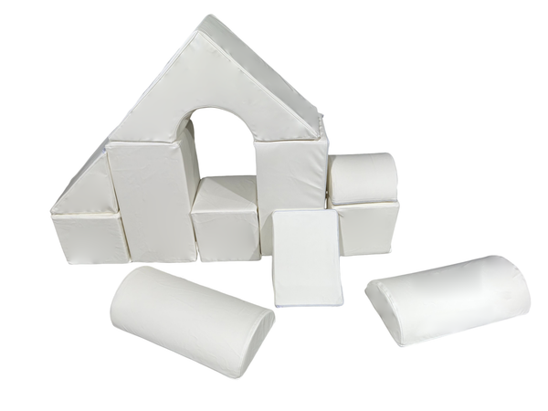FOAM BLOKKEN - 11 elementen - wit