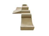 Foam speelset - 7-delig met ballenbak en 100 ballen - beige