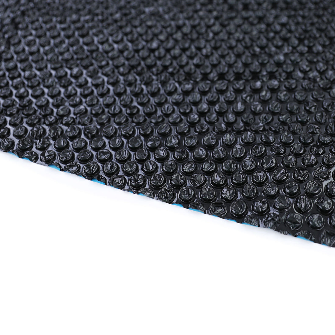 Zwembadafdekking - solar verwarmend 115 µm - zwart/blauw - 366 cm