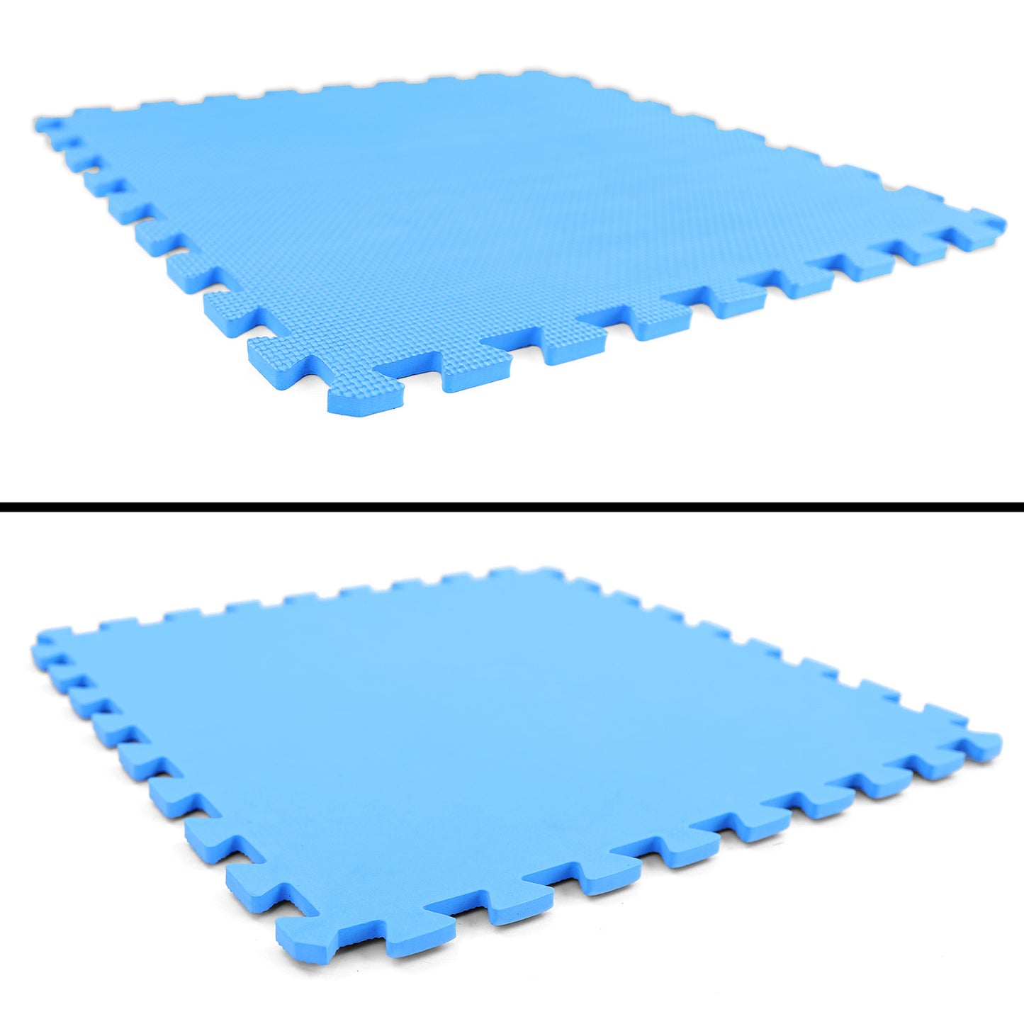Sportvloer - EVA-schuim 10 mm - Blauw 50x50 cm