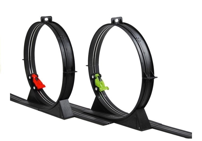 RACEBAAN - 1157cm Lengte - Inclusief 2 Formule 1 Auto's