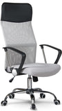 Fauteuil - Ergonomisch Microgrid, Verstelbare Zithoogte - Grijs