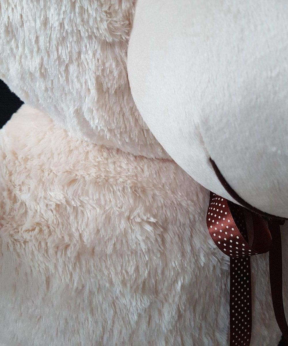 Teddybeer - 205cm Anti Allergie Pluche - Creme