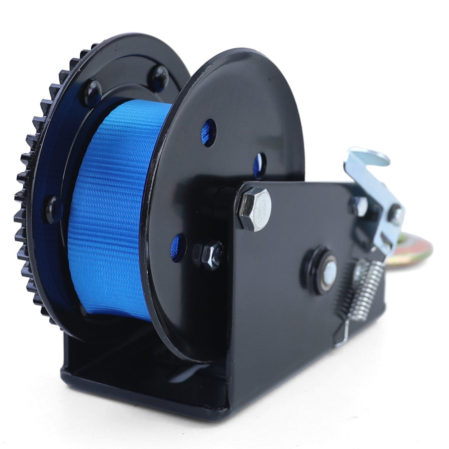 HANDLIER - trekkracht 1500 kg - band 8m - blauw