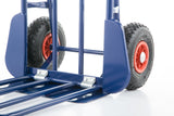 STEEKWAGEN - 280 kg draagvermogen - blauw rood