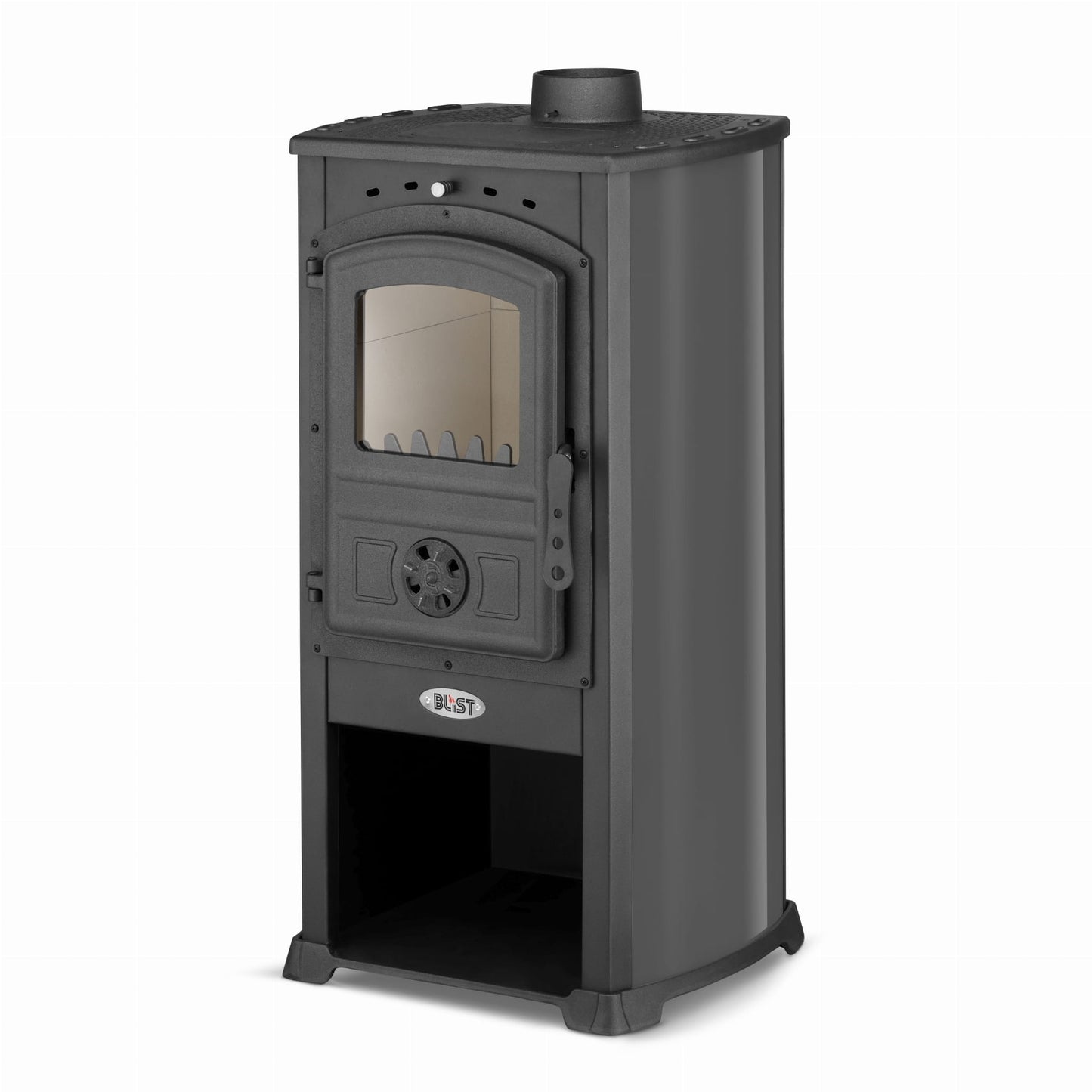 Houtkachel - 12kW ECO Design 2022 - Antraciet
