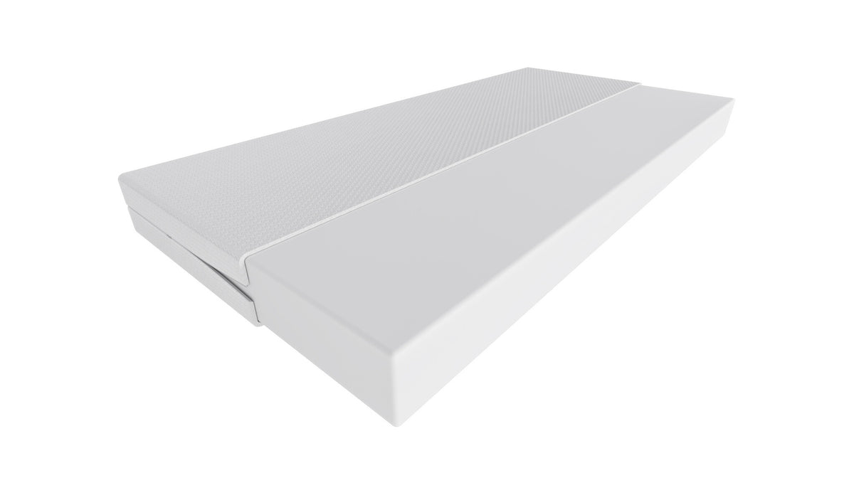kinderbed - bedbank met opberglades en veiligheidsbarrière - wit/grijs - 160x80 cm