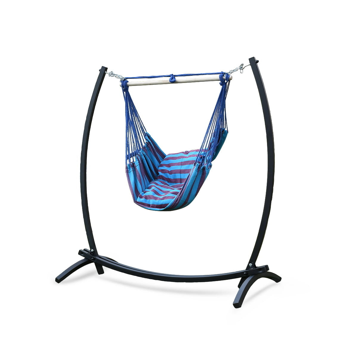 Hangmatstandaard - 2-in-1 Frame - 220 kg - Zwart