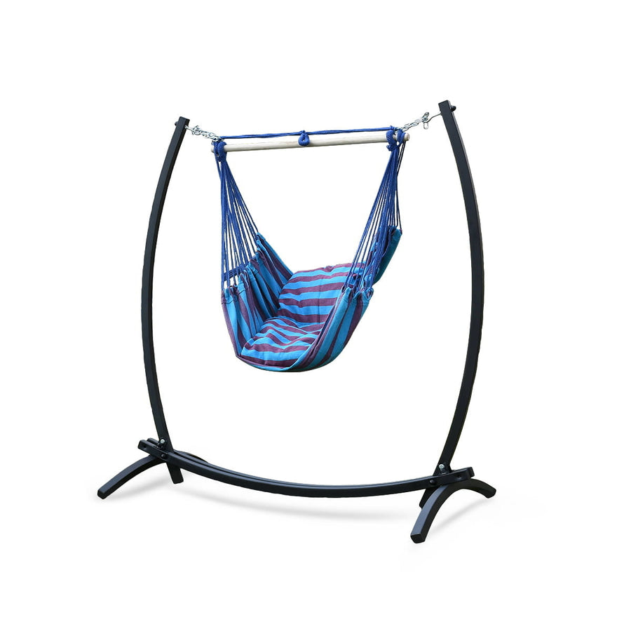 Hangmatstandaard - 2-in-1 Frame - 220 kg - Zwart
