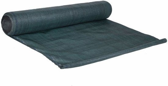 Schaduwnet - UV-bescherming 90% - groen - 1.5m x 50m