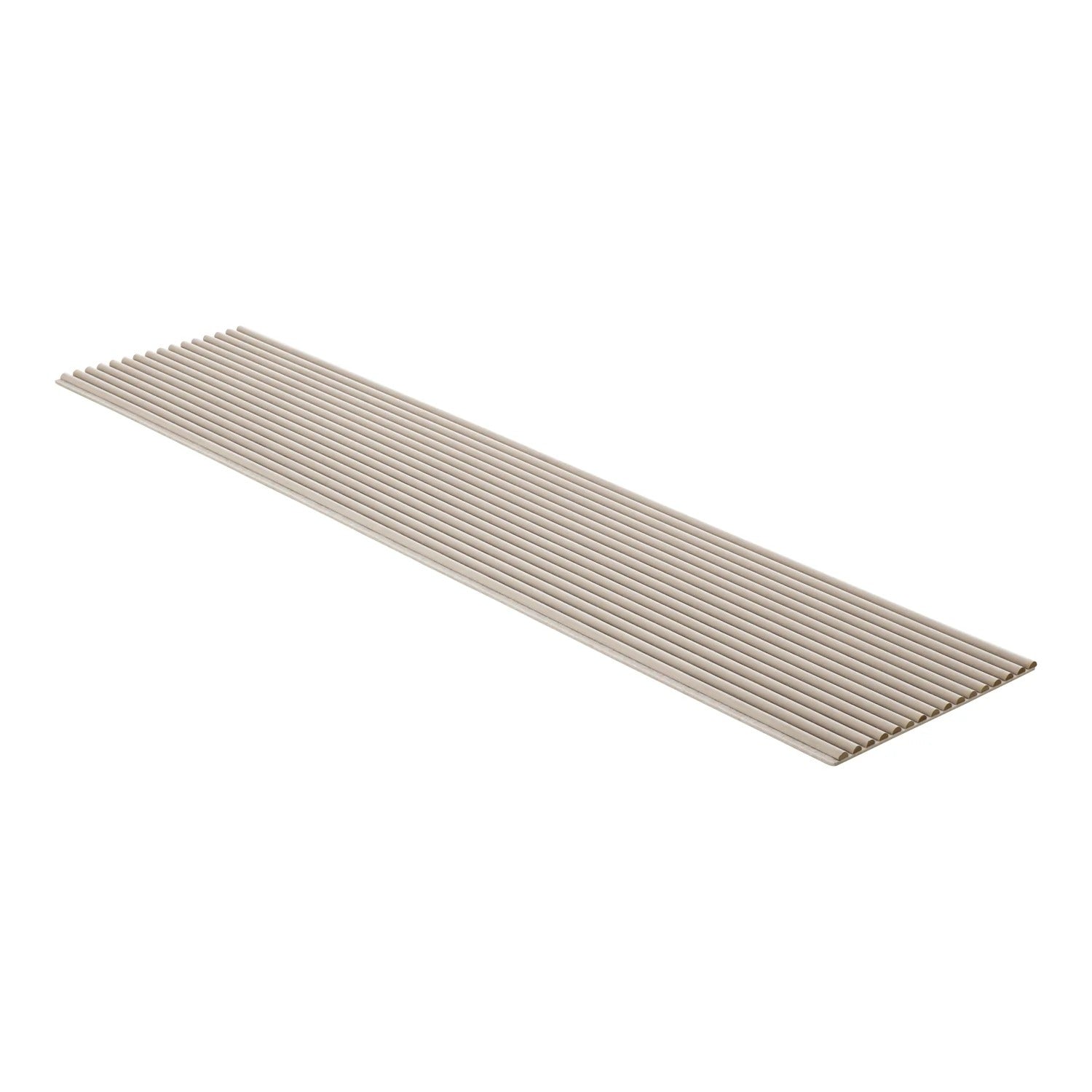 Licht beige suède akoestiek wandpaneel 60 x 270