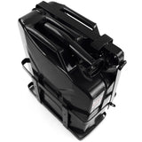 JERRYCAN - 20L Metaal Inclusief Schenktuit - Zwart