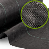 Anti-worteldoek - 100m UV-werend polypropyleen - Zwart
