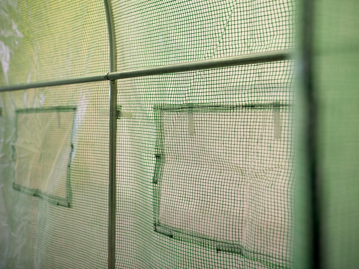 Tuinkas - verzinkt frame - 300x200 cm