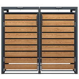 Containerombouw - Weerbestendig en Onderhoudsvrij - Antraciet en Hout