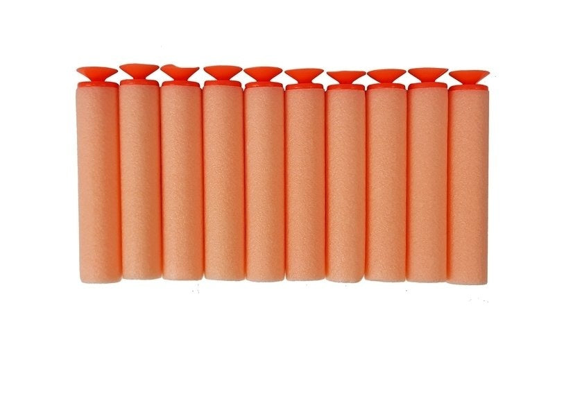 speelgoed geweer - 20 foam pijltjes - rood