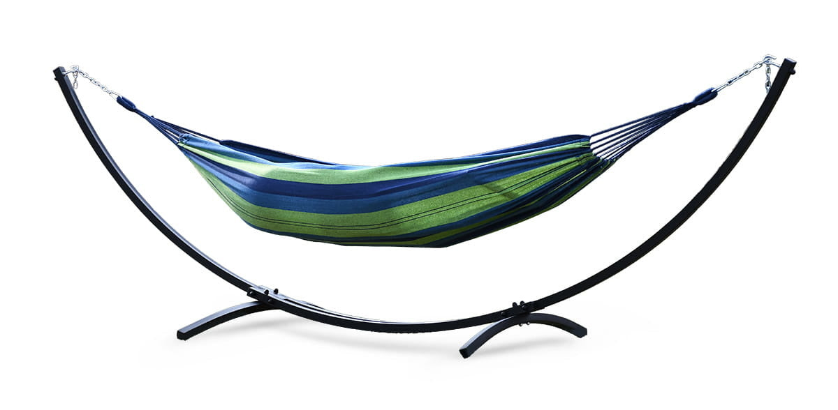 Hangmatstandaard - 2-in-1 Frame - 220 kg - Zwart