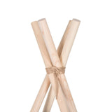 TIPI speeltent - katoen met zigzag patroon - beige/zwart 160cm