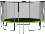 trampoline rand - robuust pvc/pe - groen 366 cm