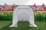 Tuinkas - 9m2 Oppervlakte - Wit - 450x200x200 cm