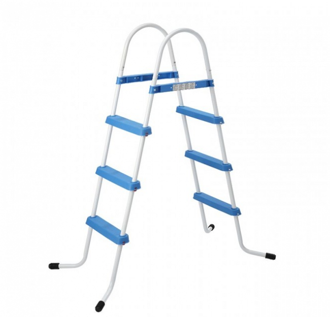 Opzetzwembad - 450 cm Diameter, 90 cm Hoogte, Inclusief Pomp en Accessoires - Sirocco Blauw